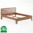 Posteľ buková LK189–160x200 cherry
