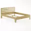 Posteľ buková LK189–160x200 rustikal,2