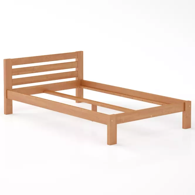 Posteľ borovica LK105–120x200 jelša,2