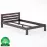 Posteľ borovica LK105–120x200 orech