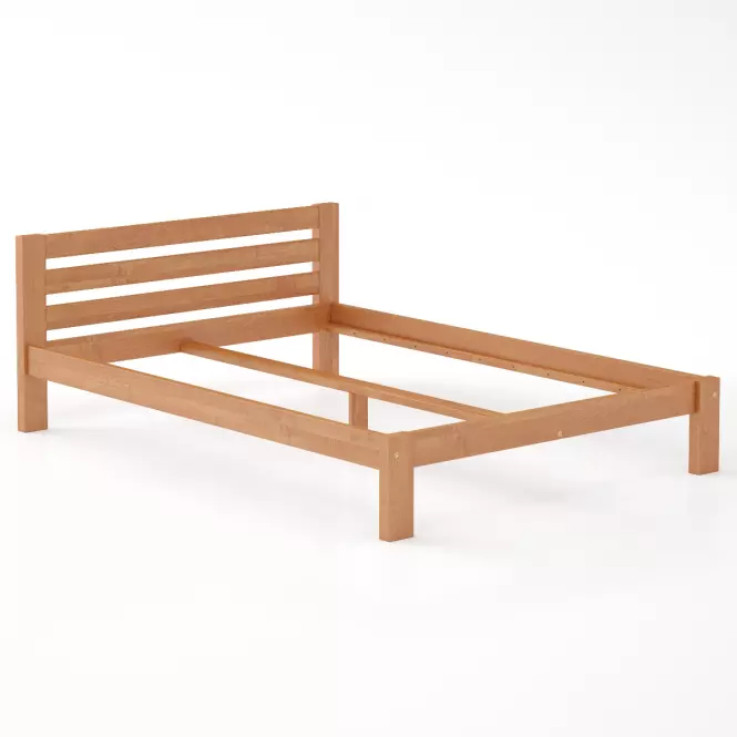 Posteľ borovica LK105–140x200 jelša,2