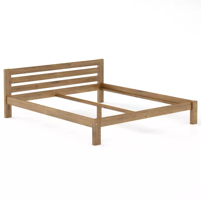 Posteľ borovica LK105–180x200 dub,2