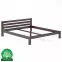 Posteľ borovica LK105–180x200 orech