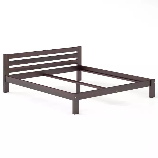 Posteľ borovica LK105–180x200 orech,2