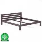Posteľ borovica LK105–200x200 orech