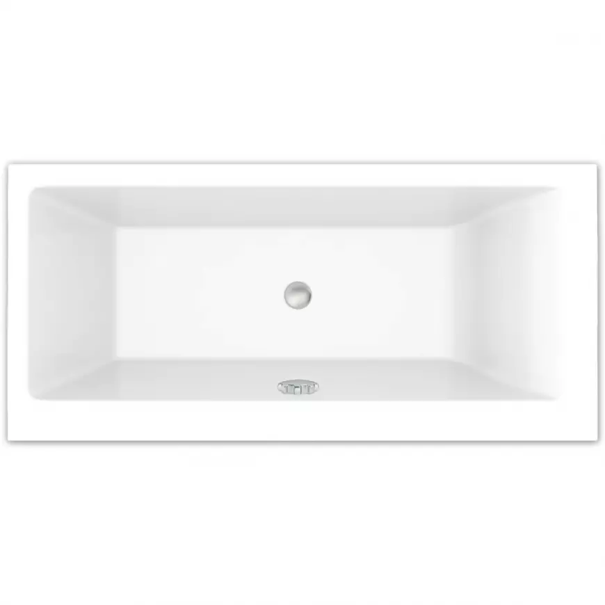Obdĺžniková vanička Capri 180x80 bez plášťa a nôh