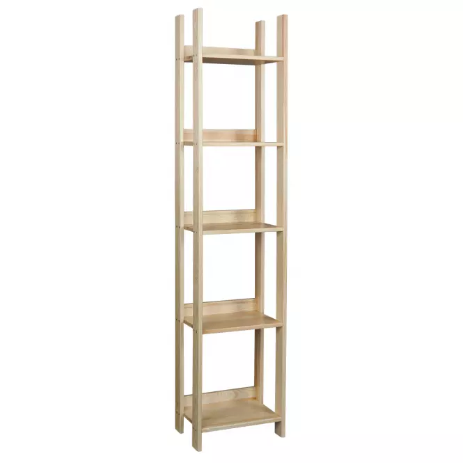 Regál 60 borovica lak