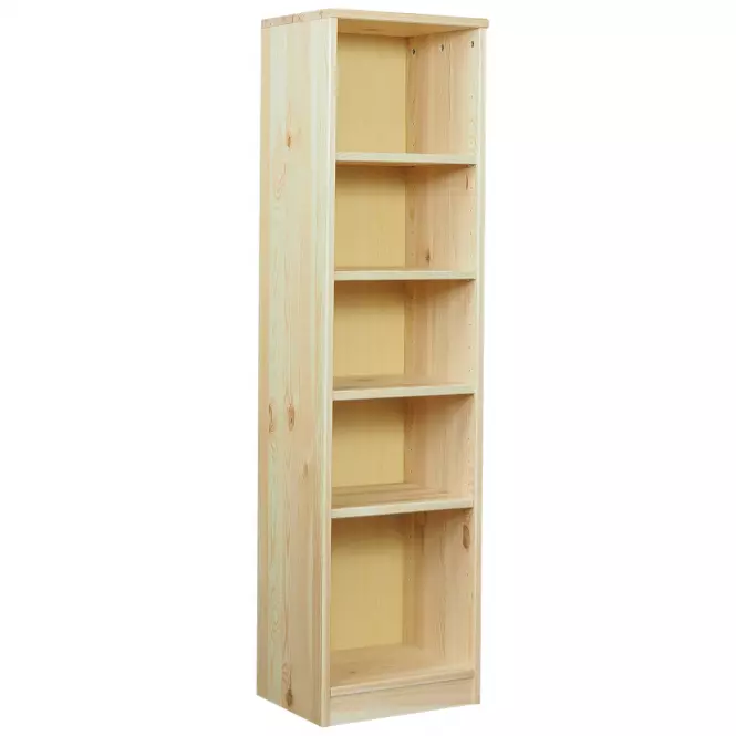 Regál eko stredný 150 borovica lak