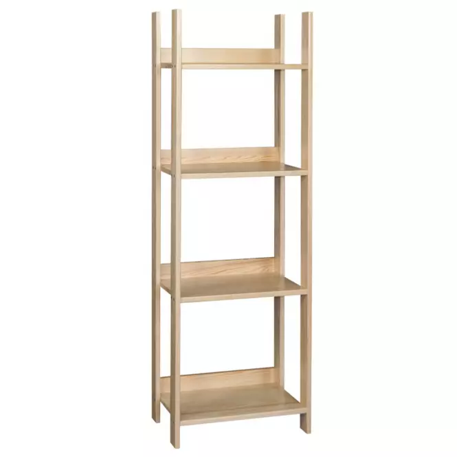Regál eko stredný 150 borovica lak,2