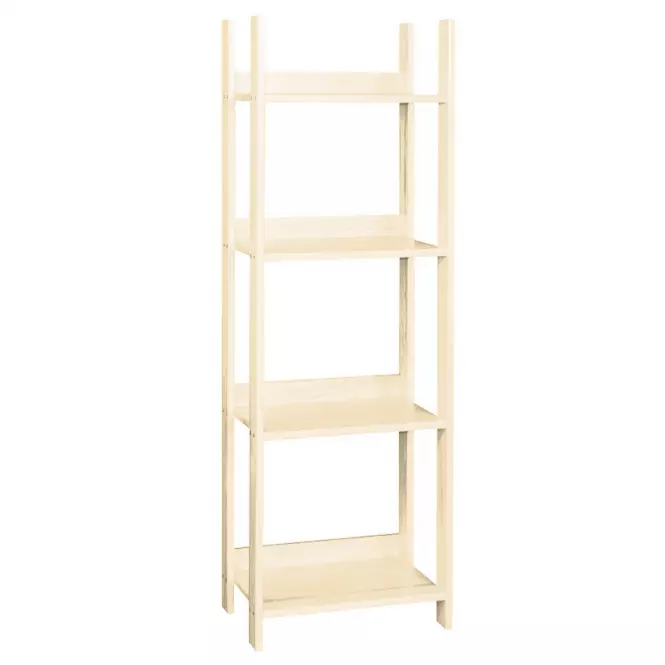Regál eko stredný 150 borovica surová,2