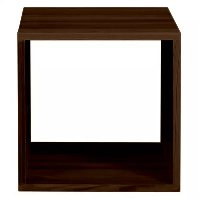 Regál box - otvorený borovica morená hnedý,2