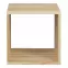 Regál box - otvorený borovica lak,2