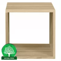 Regál box - otvorený borovica surová