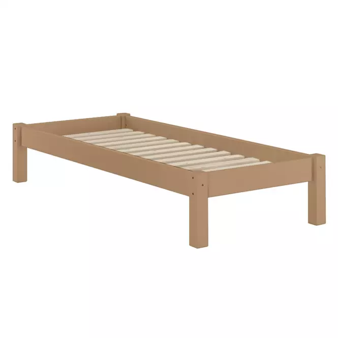 Posteľ Dora 100x200 borovica morená hnedá