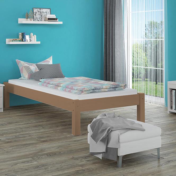 Posteľ Dora 100x200 borovica morená dub