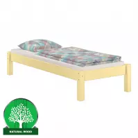 Posteľ Dora 100x200 borovica lak