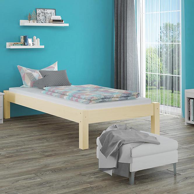 Posteľ Dora 100x200 borovica lak