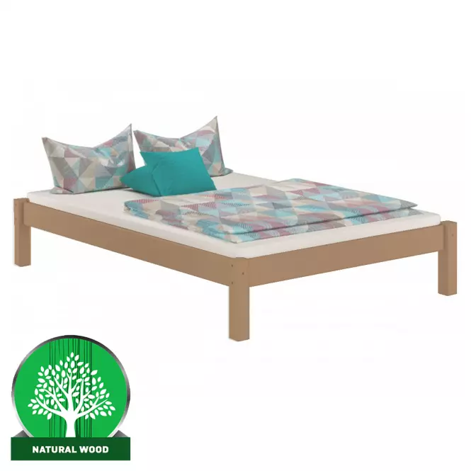 Posteľ Dora 160x200 borovica morená dub