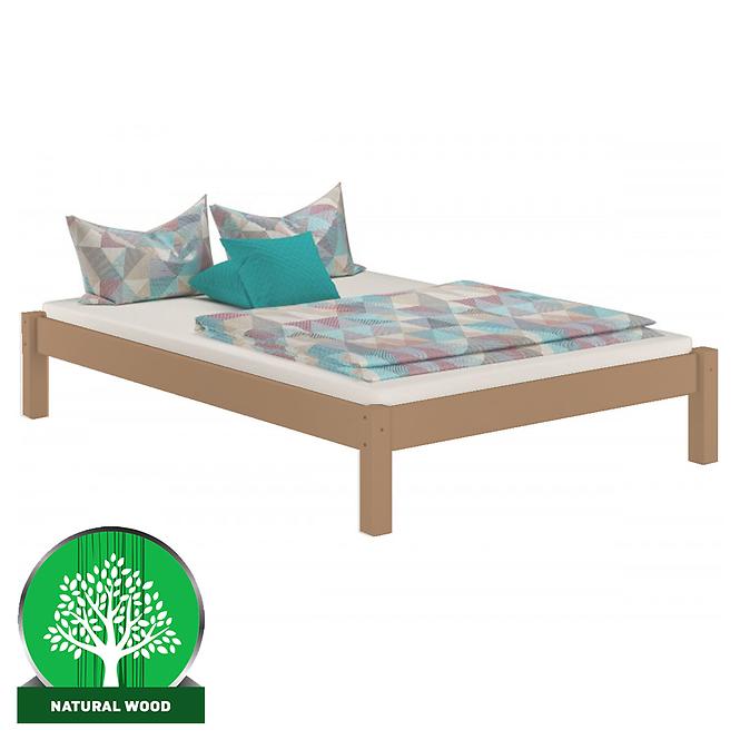Posteľ Dora 160x200 borovica morená dub