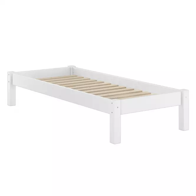 Posteľ Dora 90x200 borovica morená biela