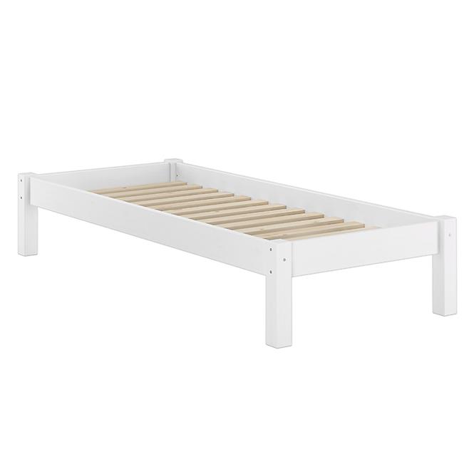 Posteľ Dora 90x200 borovica morená biela