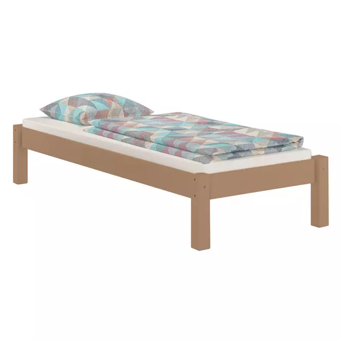 Posteľ Dora 90x200 borovica morená dub,2