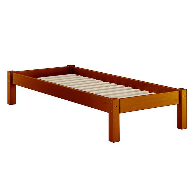 Posteľ Dora 90x200 borovica morená gaštan,4