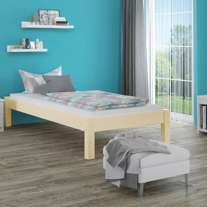 Posteľ Dora 90x200 borovica lak