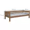 Posteľ Lucas 90x200 borovica morená dub,3