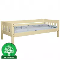 Posteľ Lucas 90x200 borovica lak