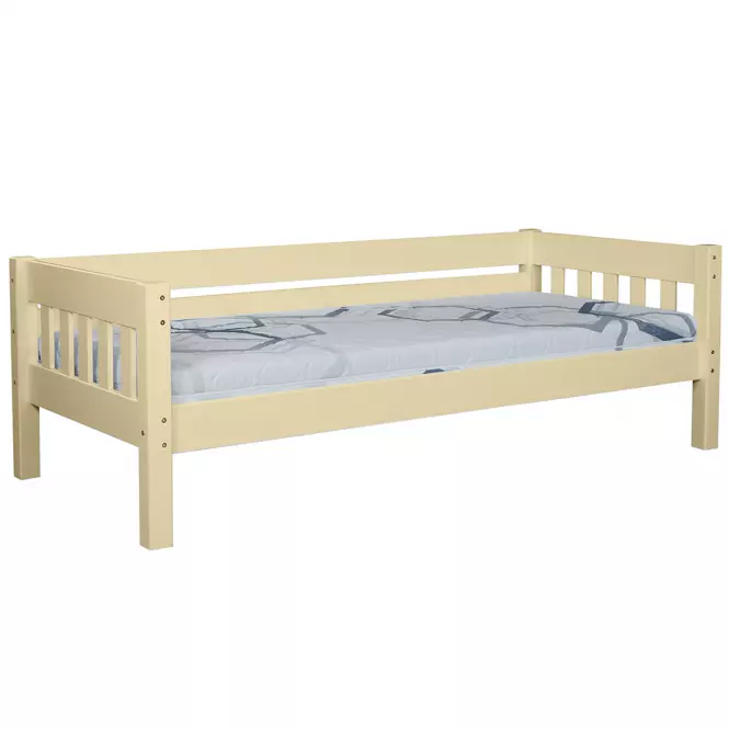 Posteľ Lucas 90x200 borovica lak,2
