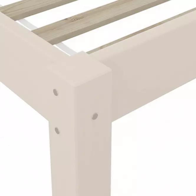 Posteľ Pino 100x200 borovica morená bielená,4