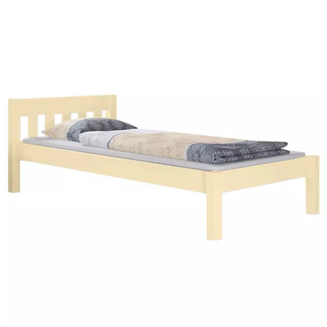 Posteľ Pino 100x200 borovica lak