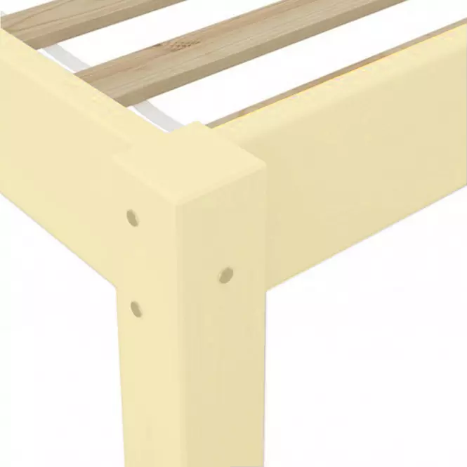 Posteľ Pino 100x200 borovica lak
