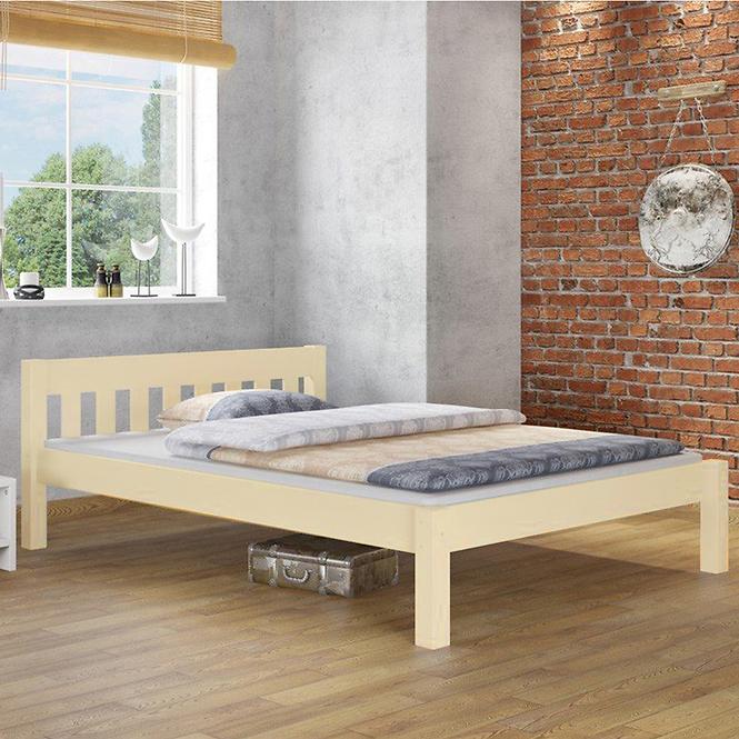 Posteľ Pino 160x200 borovica lak