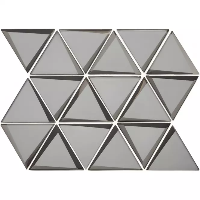 Obklad Mozaika Triangle Grafit 38/28,4