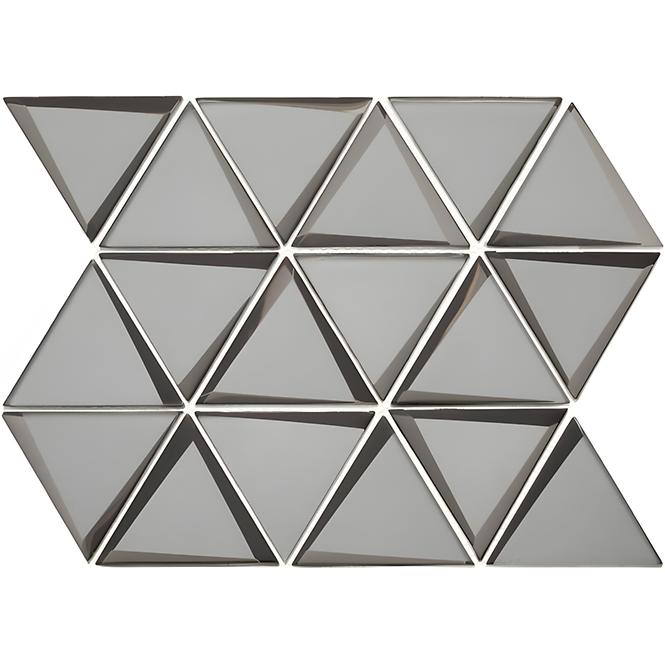 Obklad Mozaika Triangle Grafit 38/28,4