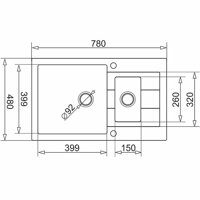 Drez Sparta Plus (78x48) 1½B 1D pieskovo béžová