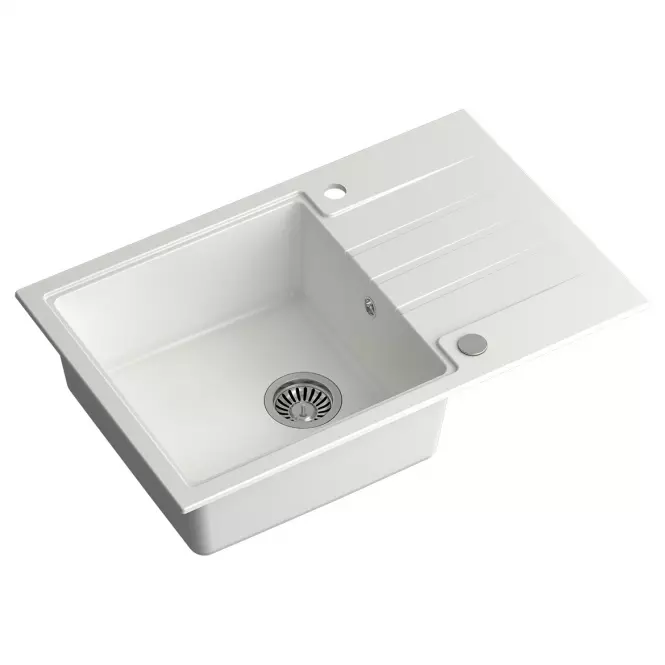 Drez Peter 111 Steingran biela 78x50x20 + sifón,2