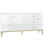 Komoda Goldin 04 biela