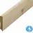 Podlahová lišta MDF 2400x78x14mm Dub Natur WR 57511
