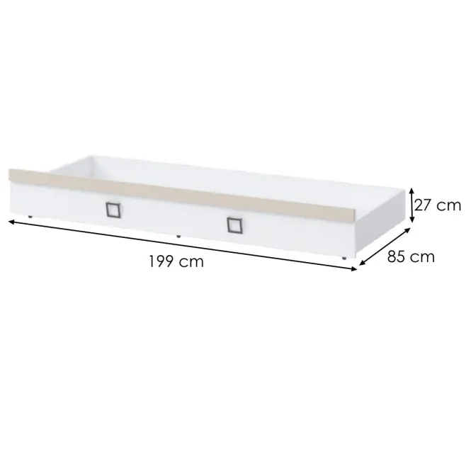 Zásuvka Kiki FK80-BE/KI-01 white/sand,2