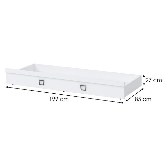 Zásuvka Kiki FK80-BE/KI-15 white/white