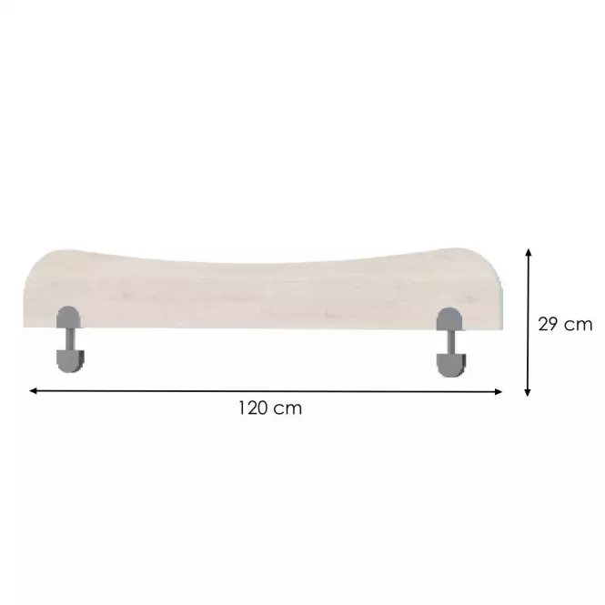 Zábrana Joy OK120 polar pine/mango/lime/torquise