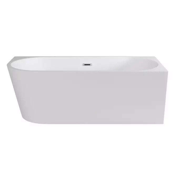 Nástenná rohová voľne stojaca vaňa Zoya 150/75 vpravo + klik-klak so zlatým prevodom,2