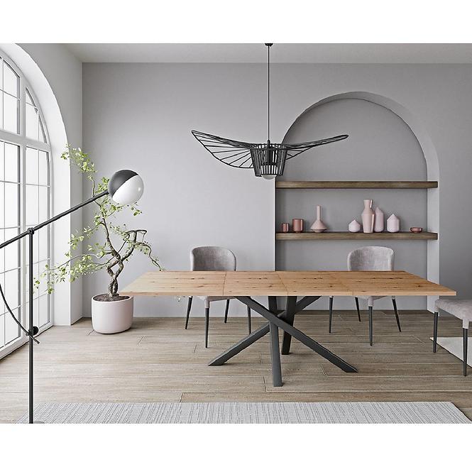 Rozkladací stôl Cali veľký 160/260x90cm artisan