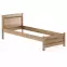 Posteľ borovica LK125–80x200 dub,3