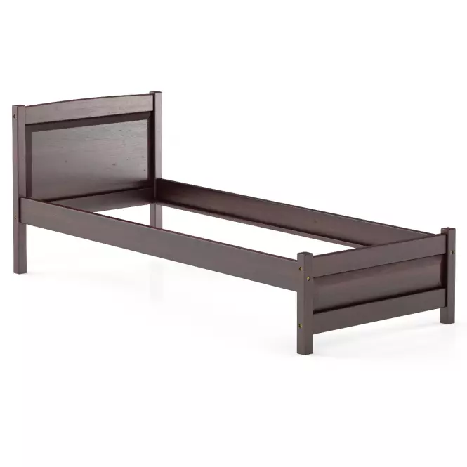 Posteľ borovica LK125–80x200 orech,3