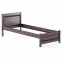 Posteľ borovica LK125–80x200 orech,3