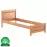 Posteľ borovica LK125–90x200 jelša